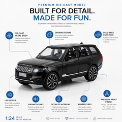 1:24 Scale Die-Cast Metal Range Rover Car