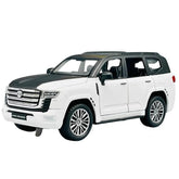 Toyota Land Cruiser LC300 Die Cast Metal Toy Car 1:32 Scale | Pull Back with Lights & Sound