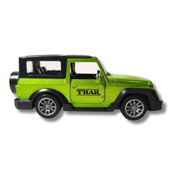 Mahindra Thar Die Cast Metal Toy Car 1:32 Scale | Pull Back with Lights & Sound
