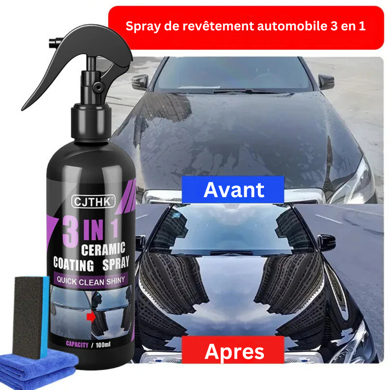 Spray de revêtement automobile 3 en 1-  100ML