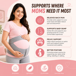 TeddyNest Pregnancy Support Belt