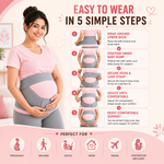 TeddyNest Pregnancy Support Belt