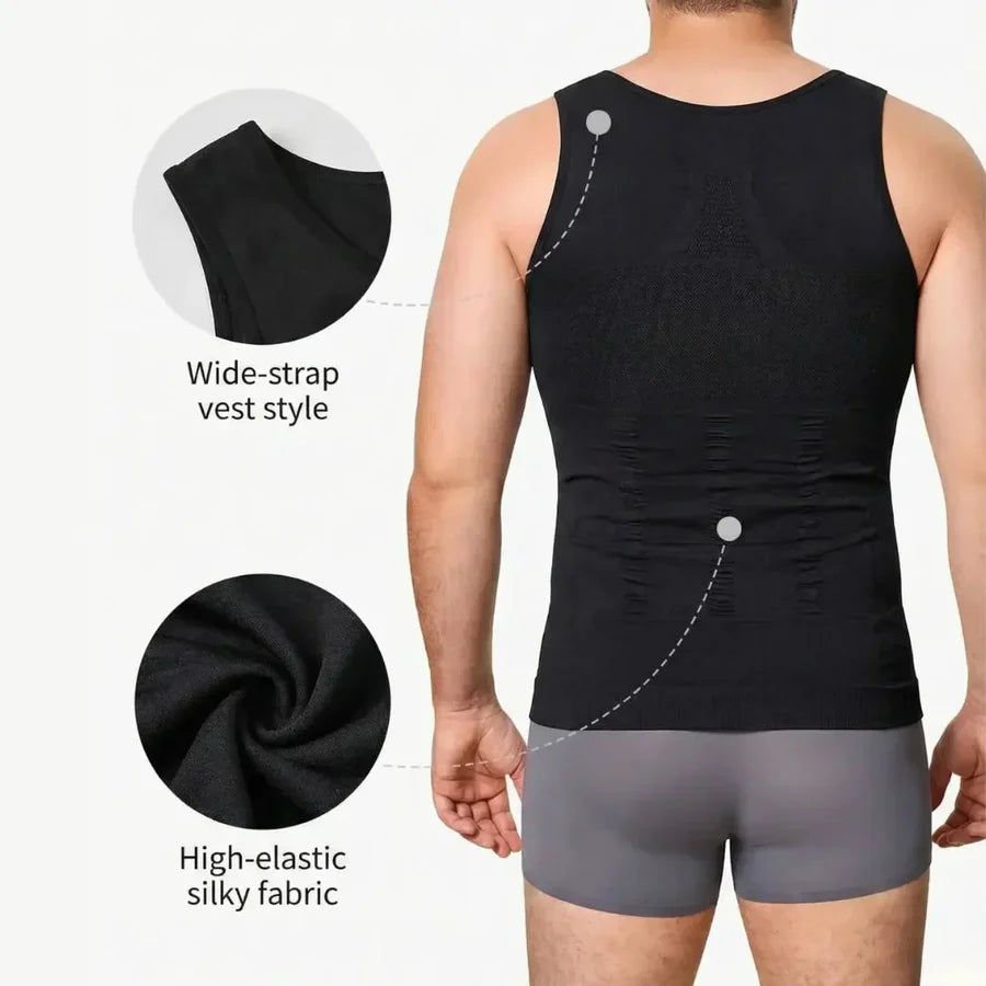 Buy 1 Get 1 Free - Mens Shaper Vest Baniyain Tank