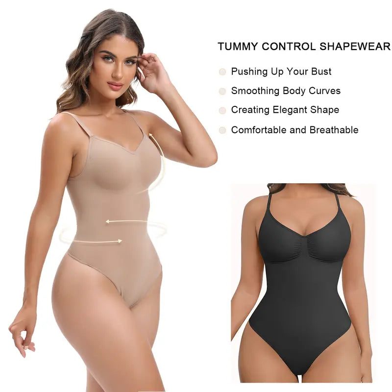 Strapless Shapewear Bodysuit - For Tummy Control & Butt Lifter Body Shaper