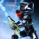 Fire Spin Sword Double-Blade Metal - Light Saber Toy