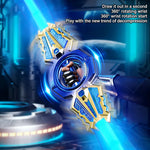 Fire Spin Sword Double-Blade Metal - Light Saber Toy
