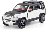 Defender 110 Die Cast Metal Toy Car 1:32 Scale | Pull Back with Lights & Sound