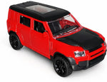 Defender 110 Die Cast Metal Toy Car 1:32 Scale | Pull Back with Lights & Sound